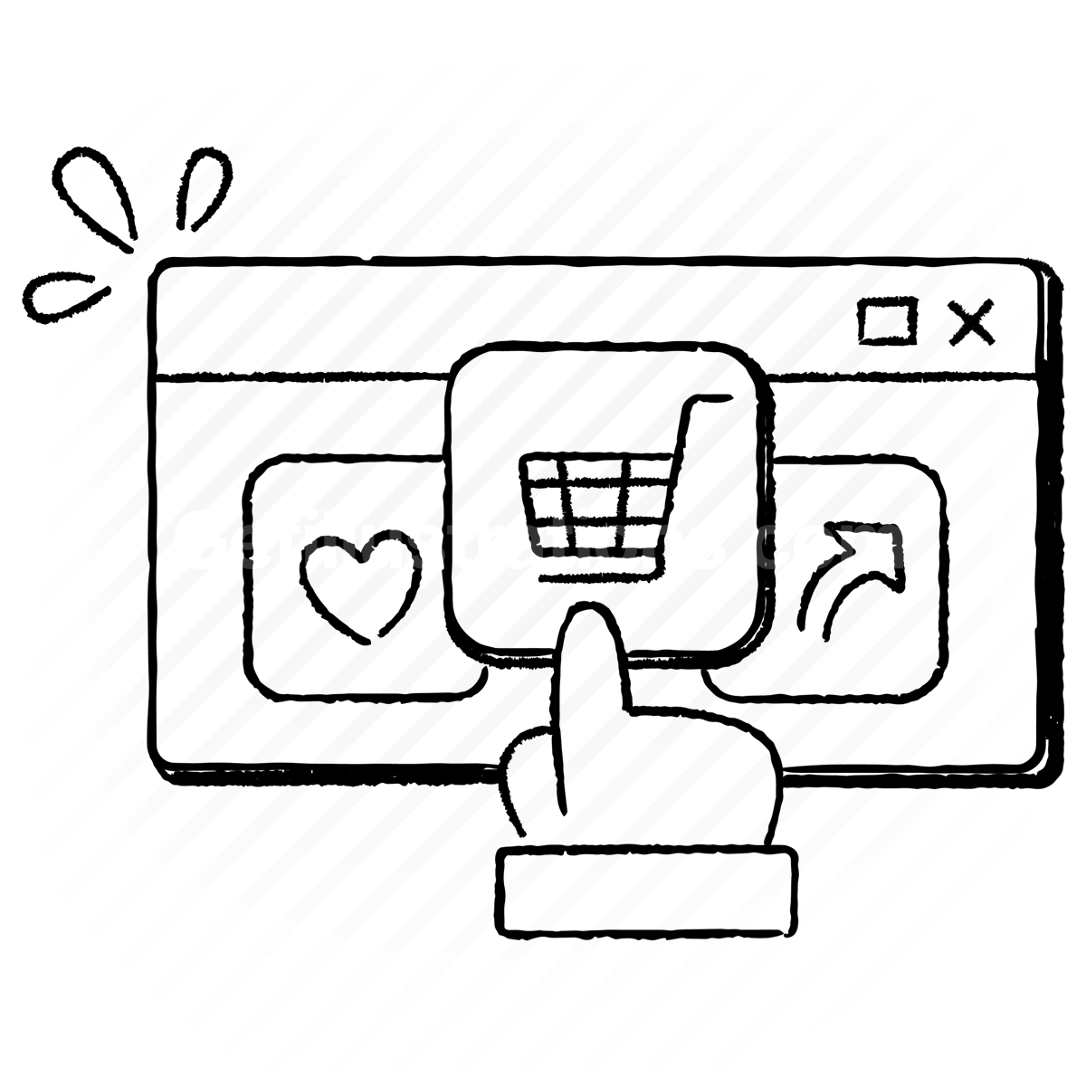 Shopping and Retail  illustration preview image